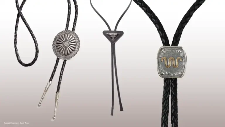 sweat resistant bolo ties
