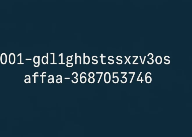 001-gdl1ghbstssxzv3os4rfaa-3687053746: A Complete Guide to Unique Identifiers