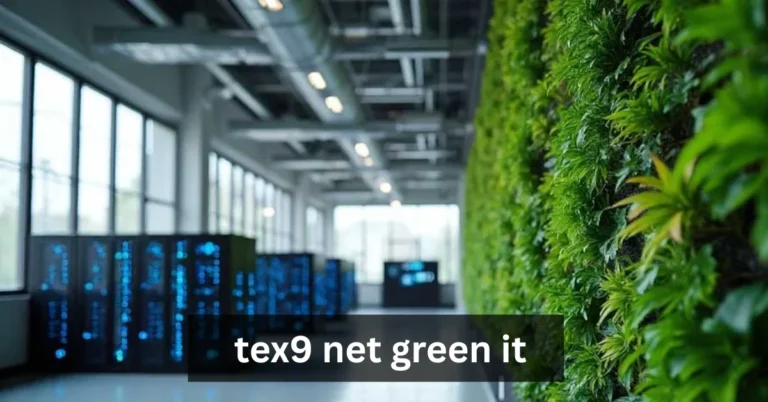 Tex9 Net Green IT