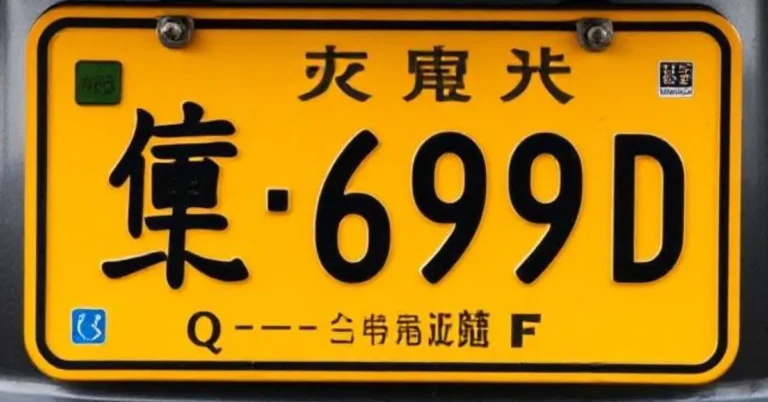 鲁q 669fd